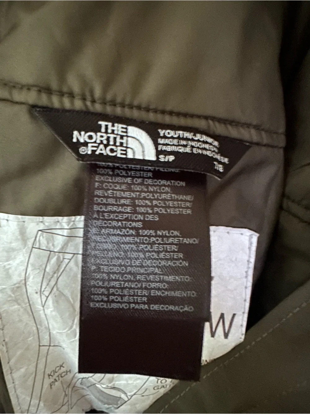 The North Face Black Strap Bib Snow Pant Overalls with Logo